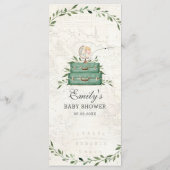 冒険が始まる荷物緑の地図シャワーメニュー プログラム (裏面)