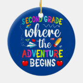 冒険が始まる2年生 セラミックオーナメント (裏面)