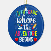 冒険が始まる5年生 セラミックオーナメント (左)