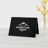 冒険が始まる カード (黄色い花)