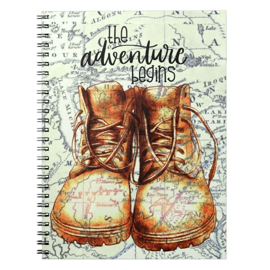 冒険が始まる ノートブック (正面)