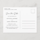 冒険が始まる |写真数々の日付の保存 案内ポストカード (裏面)