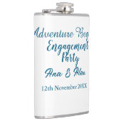 冒険が始まる 婚約パーティー 名前だ フラスク (右)
