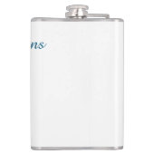 冒険が始まる 婚約パーティー 名前だ フラスク (裏面)