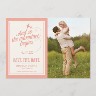 冒険が始まる | 宛先 – 日付の保存 セーブザデート