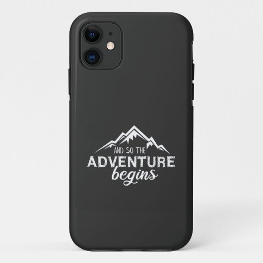 冒険が始まる Case-Mate iPhoneケース (裏面)