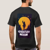 冒険が始まる Tシャツ (裏面)