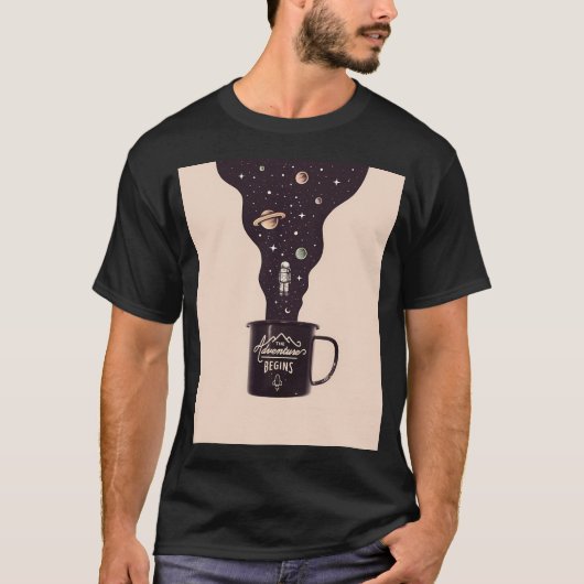 冒険が始まる Tシャツ (正面)