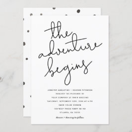 冒険が始まモダンる 招待状