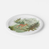 冒険が始素朴まる ペーパープレート (アングル)