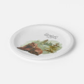 冒険が始素朴まる ペーパープレート (アングル)