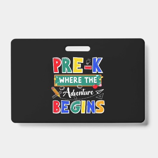 冒険が学校を始める前おもしろい兆 バッジ (正面)