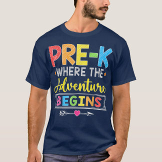 冒険が学生のギフトを始める前に Tシャツ
