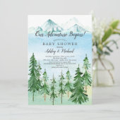冒険が少年の赤ちゃんシャワーを始める 招待状 (スタンド正面)