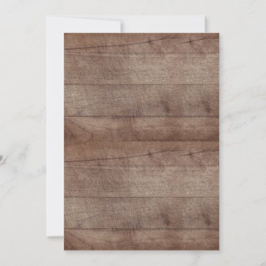 冒険が少年の赤ちゃんシャワーを始める 招待状 (裏面)