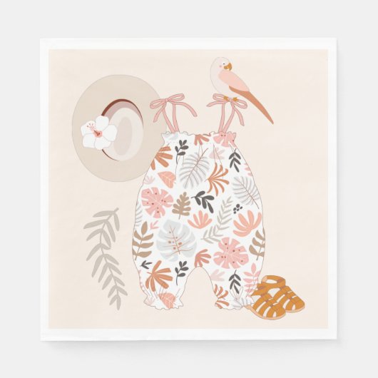 冒険が少年を待つ!リトルエクスプローラー スタンダードランチョンナプキン (正面)