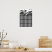 冒険が山の座席表を始める ポスター (キッチン)