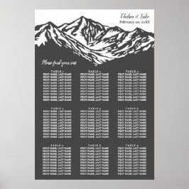 冒険が山の座席表を始める ポスター