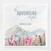 冒険が山の水結婚色に染まる (正面)