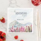 冒険が山の水結婚色に染まる (インサイチュ)