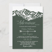 冒険が山の緑結婚を始める 招待状 (正面)