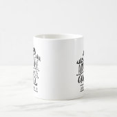 冒険が待ち受けているから探しに行こう コーヒーマグカップ (中央)