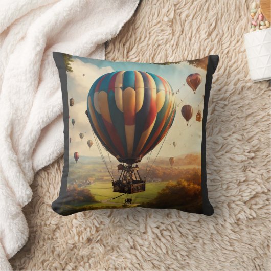 「冒険が待ち受けている」 クッション (ブランケット)