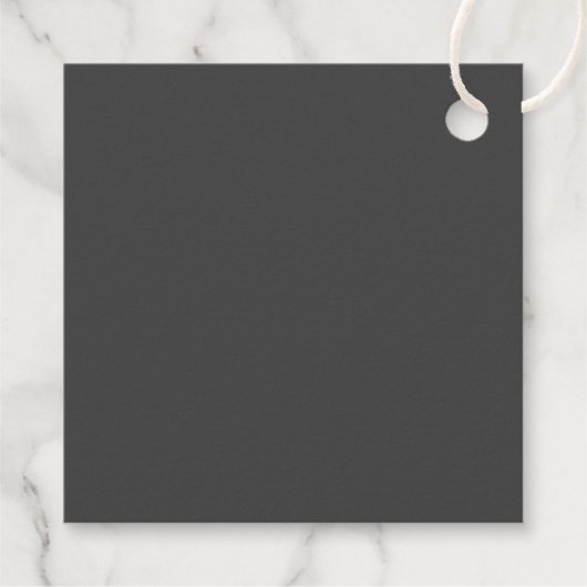 「冒険が待ち受けている」冒険をテーマにした赤ちゃんシャワー フェイバータグ (裏面)