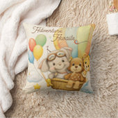 冒険が待っているよ、枕｜ベビー用品｜風船 クッション (ブランケット)