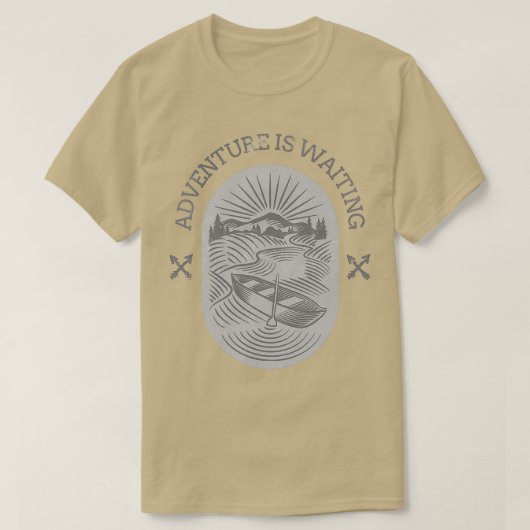 冒険が待っている1 Tシャツ (デザイン正面)