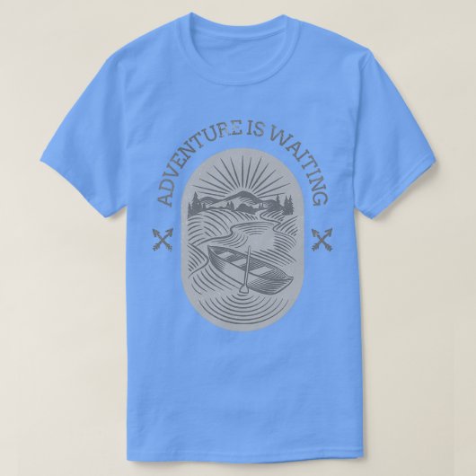 冒険が待っている4 Tシャツ (デザイン正面)