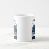 冒険が待っている コーヒーマグカップ (中央)