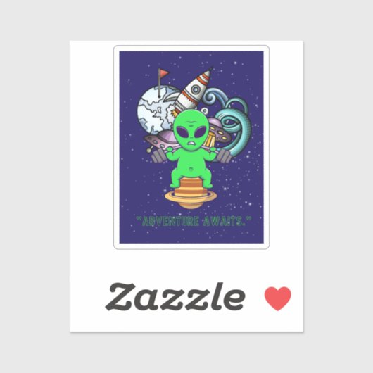 冒険が待っている シール (シート)