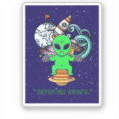 冒険が待っている シール (正面)