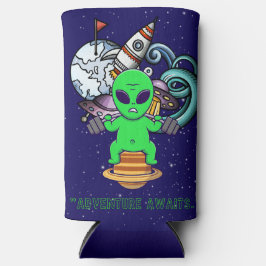 冒険が待っている スリム缶クーラー