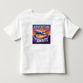 冒険が待っている トドラーTシャツ