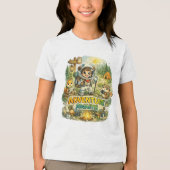 冒険が待っている トライブレンドTシャツ (正面)