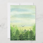 冒険が待っている 森 山 鳥たち 引退生活 招待状 (裏面)