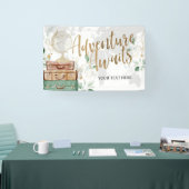 冒険が待っている、結婚前のお披露目バナー 横断幕 (トレードショー)