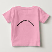 冒険が待っている：赤ちゃん男の子の「リトルエクスプローラー」 ベビーTシャツ (裏面)