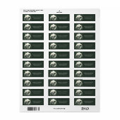 冒険が待つクマ少年のレーベル ラベル (フルシート)