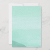 冒険が待つ松の木の森と湖の静かな老後 招待状 (裏面)