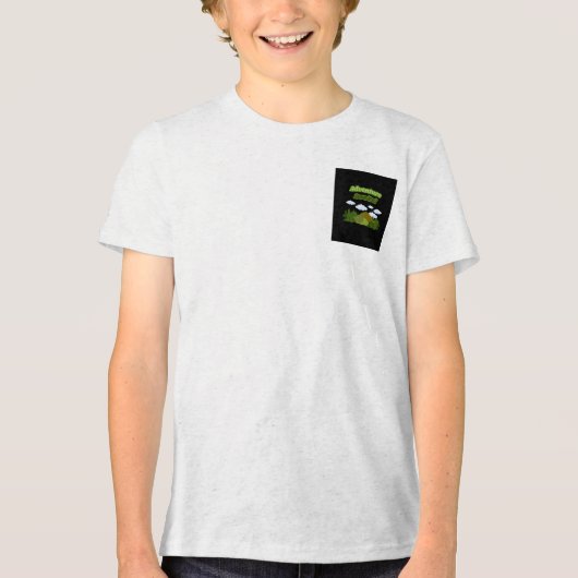 冒険が待つ自然山旅アウトドア デ トライブレンドＴシャツ (正面)