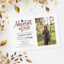 「冒険が待つ」アウトドアの卒業写真