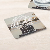 冒険が日を救い始める スクエアペーパーコースター (アングル)