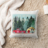 冒険が森のキャンプを始める クッション (ブランケット)