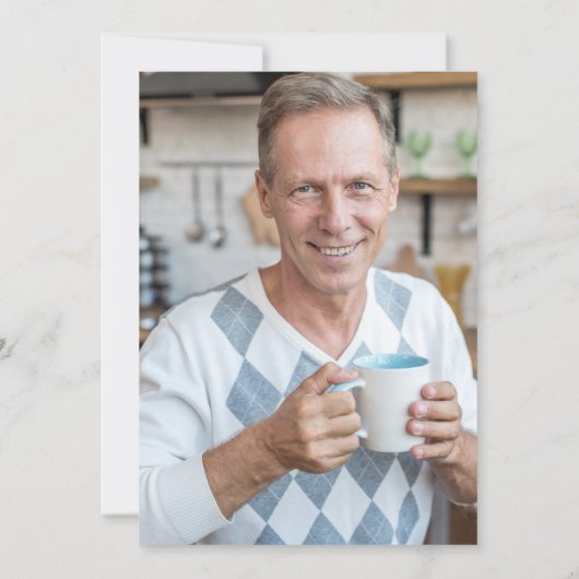 冒険が森の写真の引退を開始する 招待状 (裏面)