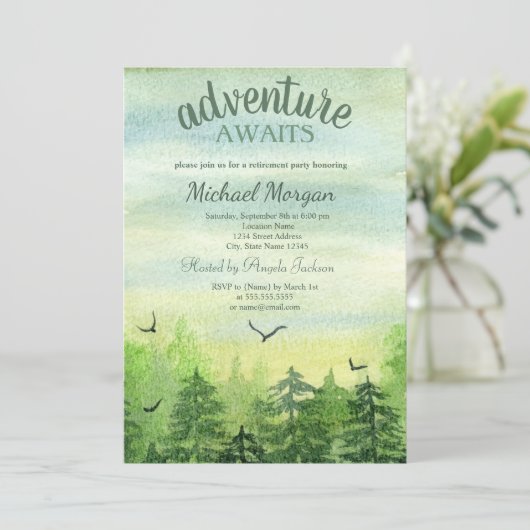 冒険が森の山鳥の引退を待つ 招待状 (スタンド正面)