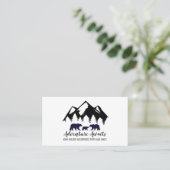 冒険が森素朴に荒野を生む 名刺 (スタンド正面)