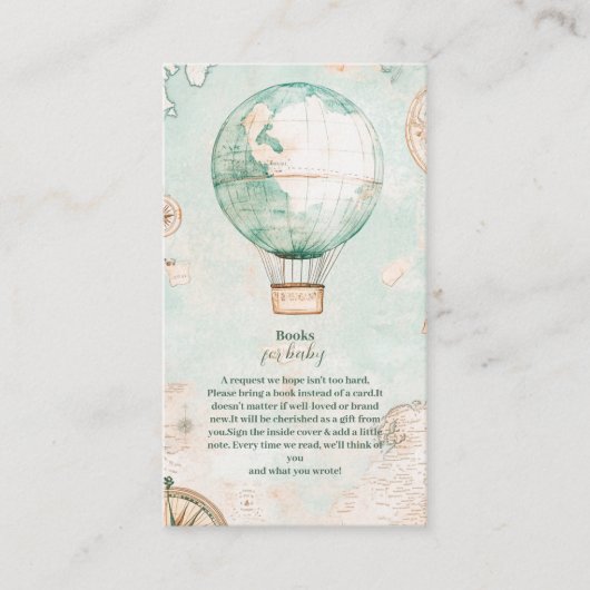 冒険が男女兼用ベビーを待つ エンクロージャーカード (正面)